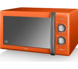 SWAN Retro SM22070ON Solo Microwave - Orange
